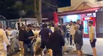 Kınalıada'da Tekmeli Yumruklu Kavga: Polis Tarafları Ayırdı