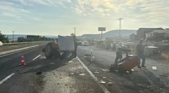 Ürgüp'te traktör kazası: 1'i ağır 8 kişi yaralandı