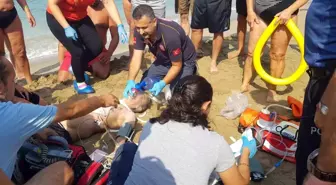 Alanya'da boğulan adam hayata döndürüldü