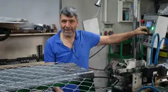 Trabzon'da Tel Örgü İmalatı Yapan Fabrika Ekonomiye Katkı Sağlıyor