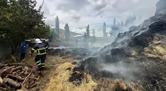 Sivas'ta 1000 Balya Saman Yangını