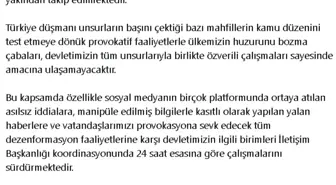 İletişim Başkanı Fahrettin Altun'dan Suriyeli sığınmacılarla ilgili provokasyon uyarısı