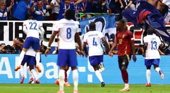 Fransa, Belçika'yı mağlup ederek çeyrek finale yükseldi