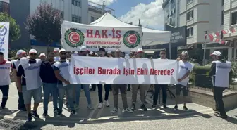 Yalova Belediyesi'nde İşten Çıkarılan İşçiler Eylem Başlattı