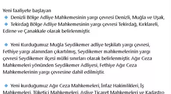 Adalet Bakanı Yılmaz Tunç, vatandaşların adalet hizmetlerine erişimini kolaylaştırmak için çalışmaların sürdüğünü açıkladı