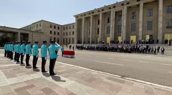 Celal Bayar'ın kızı Nilüfer Gürsoy için TBMM'de tören düzenlendi