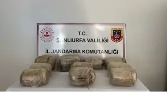 Şanlıurfa'da yolcu otobüsünde 69 kilogram uyuşturucu madde ele geçirildi