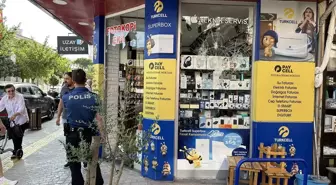 Sinop'ta Cep Telefonu Dükkanından Hırsızlık