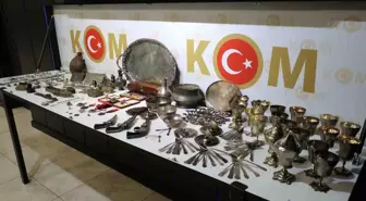 Ankara'da Yapılan Baskında 223 Adet Tarihi Eser Ele Geçirildi