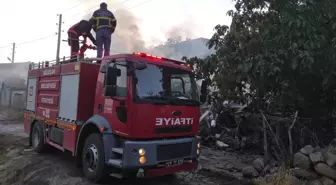 Çorum İskilip'te çıkan yangında 1 ev kullanılamaz hale geldi