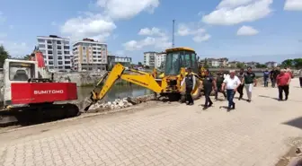 DSİ Samsun Bölge Müdürü Terme Çayı ıslahı çalışmalarını inceledi