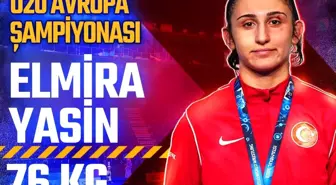 Erzincanlı milli sporcu U20 Avrupa Güreş Şampiyonası'nda altın madalya kazandı