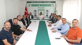 AK Parti heyeti Muğlaspor Kulübü'nü ziyaret etti