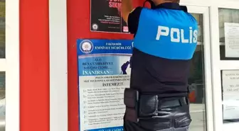 Eskişehir'de Toplum Destekli Polislik Şube Müdürlüğü bin 487 vatandaşa bilgilendirme yaptı