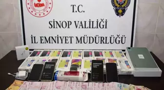 Sinop'ta işyerinden hırsızlık olayında 2 şüpheli yakalandı