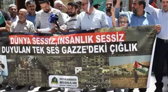 Şırnak'ta Filistin'e Destek Gösterisi