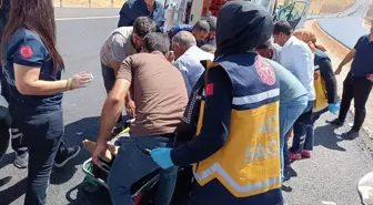 Adıyaman'da otomobil ile kamyon çarpışması: 1 ölü, 3 yaralı