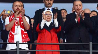 Cumhurbaşkanı Erdoğan, EURO 2024 çeyrek final maçını izlemek üzere Berlin'e geldi