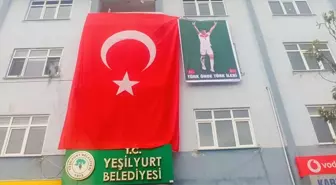 Yeşilyurt Belediyesi Merih Demiral'a Destek Verdi