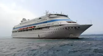 Panama bandıralı kruvaziyer Sinop'a geldi
