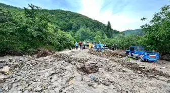 Ordu'nun İkizce ilçesinde şiddetli yağış hasara yol açtı