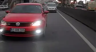 Kocaeli'de Trafikte Tartışan Sürücüler GTA Oyunu Oynadı