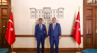 Savcı Mustafa Yıldırım, Vali Aygöl'e veda ziyaretinde bulundu