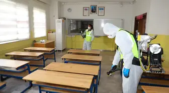 Talas Belediyesi Okullarda Hijyen Çalışması Başlattı