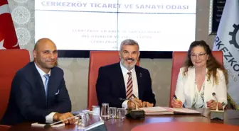 Çerkezköy Ticaret ve Sanayi Odası ile Bulgar-Türk İş Adamları Derneği Arasında İş Birliği Protokolü İmzalandı