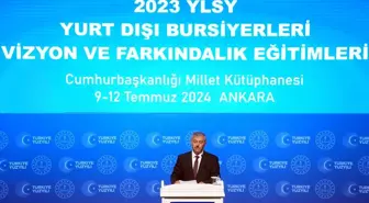 Milli Eğitim Bakanı Yusuf Tekin, 2023 YLSY bursiyerlerine hitap etti