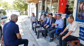 Adıyaman'ın Gölbaşı Kaymakamı Esnaflarla Buluştu