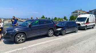 Ordu'da otomobil ile cipin çarpışması sonucu bir kişi yaralandı