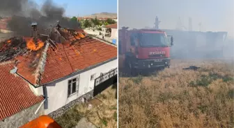 Alevler bir anda her yeri kapladı! Anne ve oğlu evde çıkan yangında hayatını kaybetti