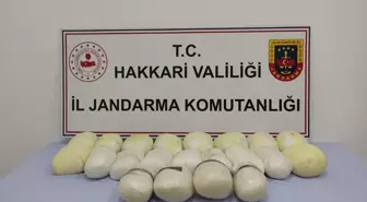 Şemdinli'de 23 Kilo Sentetik Uyuşturucu Ele Geçirildi