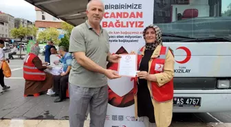 Samsun'da İmam Hatip 13. Kez Kan Bağışında Bulundu