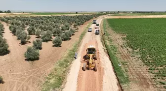 Şanlıurfa Büyükşehir Belediyesi Suruç'ta Alt Yapı ve Yol Çalışmalarına Devam Ediyor