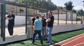 Kütahya Gediz'de Futbol Sahası Modernizasyonu Tamamlandı