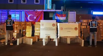 İstanbul Ambarlı Limanı'nda 230 Bin Paket Kaçak Sigara Ele Geçirildi