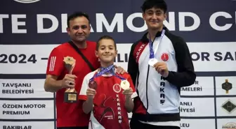 Karate Diamond Cup 2024'te Isparta Karakaş Spor Kulübü Damga Vurdu