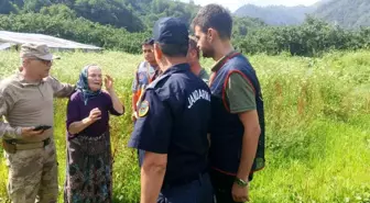 Giresun'da Kaybolan Zihinsel Engelli Kadın 20 Saat Sonra Bulundu