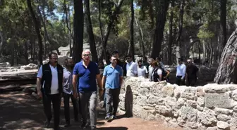 Kültür ve Turizm Bakanı Phaselis Antik Kenti'nde ziyaretçi yönetim planını açıkladı