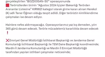 Mardin'de gerçekleştirilen operasyonda 2 terörist etkisiz hale getirildi