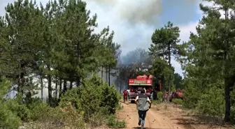 Orhaneli'de Orman Yangını Kontrol Altına Alındı