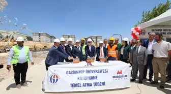 GAÜN Yeni Kütüphane Binasının Temeli Atıldı