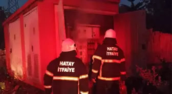 Hatay'ın Payas ilçesinde trafoda çıkan yangın söndürüldü