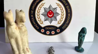 Denizli'de Tarihi Eser Kaçakçılığı Operasyonu: 2 Şüpheli Yakalandı