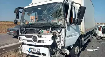 Babaeski'de trafik kazası: 2 kişi yaralandı