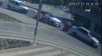 Motosiklet ile elektrikli motosiklet çarpıştı: 1 yaralı