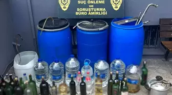 Tekirdağ'da Sahte Alkol Operasyonu: 174 Litre Sahte Alkol Ele Geçirildi