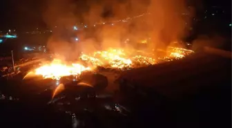 Aydın Söke'deki yangın 3. gününde! Alevler fabrikanın diğer kısmına sıçradı